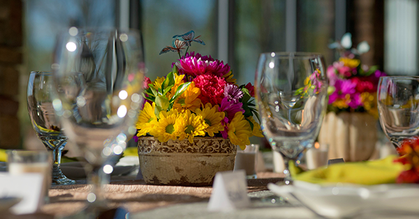 I colori della primavera in tavola