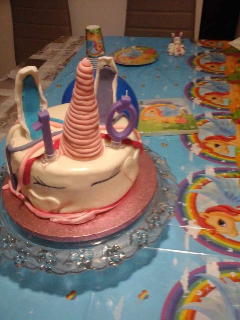 immagine post unicorn cake finale
