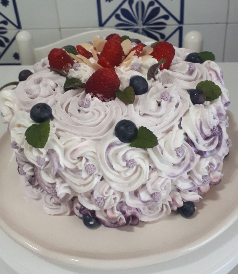 immagine post ...violet cake ai frutti di bosco...