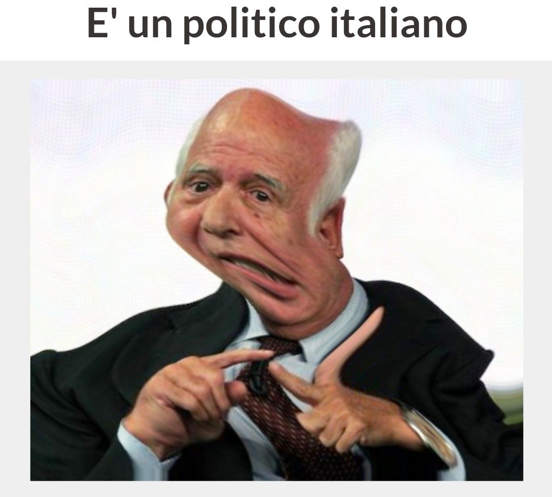 immagine post È un politico italiano