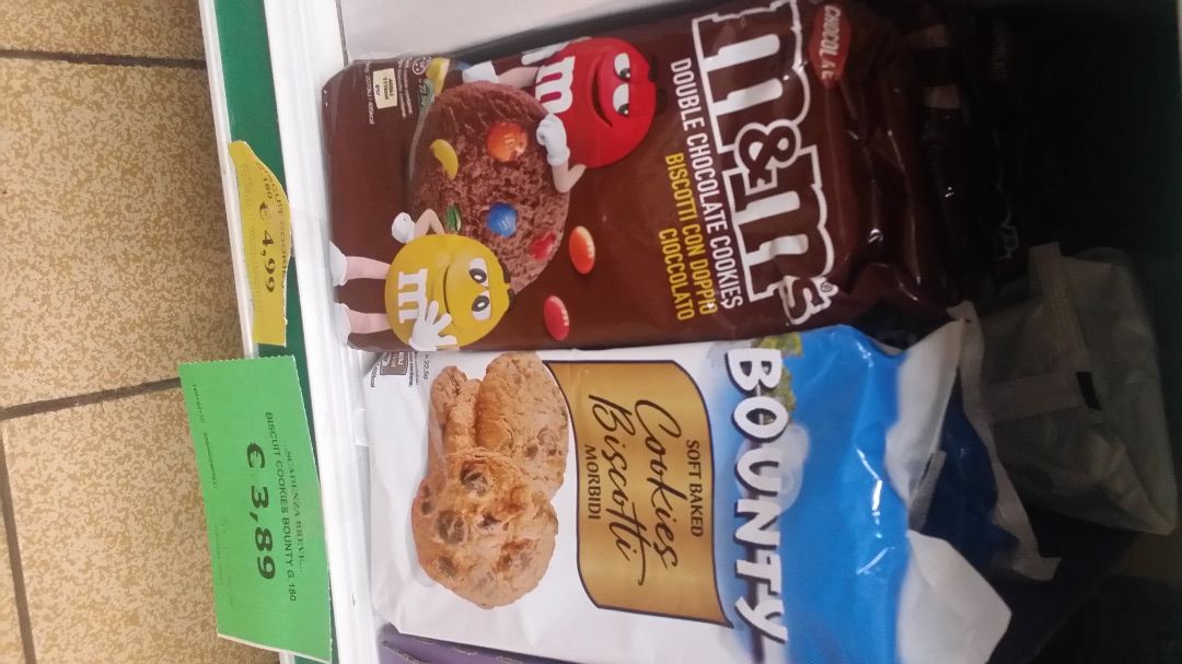 immagine post Cookies M&M's e bounty