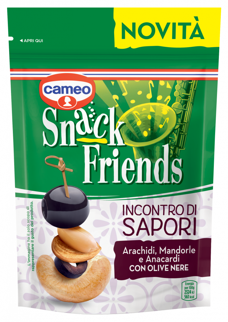 Snack Friends Incontro di Sapori Olive Nere