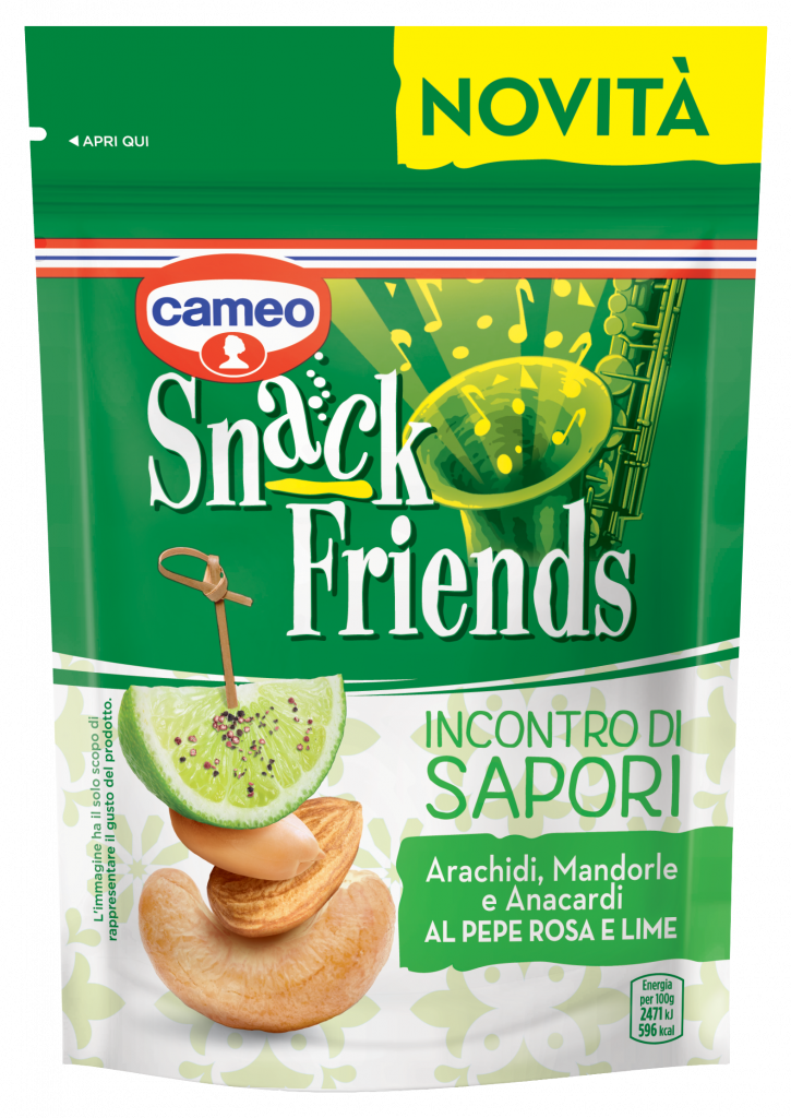 Snack Friends Incontro di Sapori Pepe Rosa e Lime