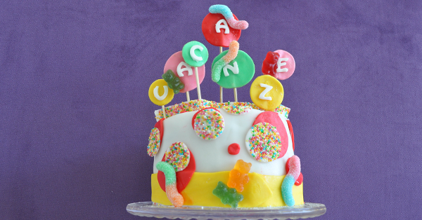 Candy cake per festeggiare le vacanze!