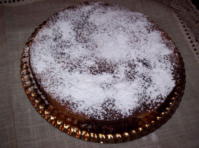  torta  bianca e nera
