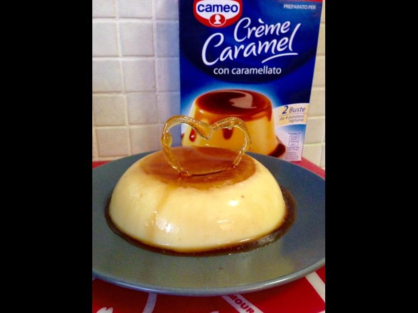 Crème Caramel Cameo