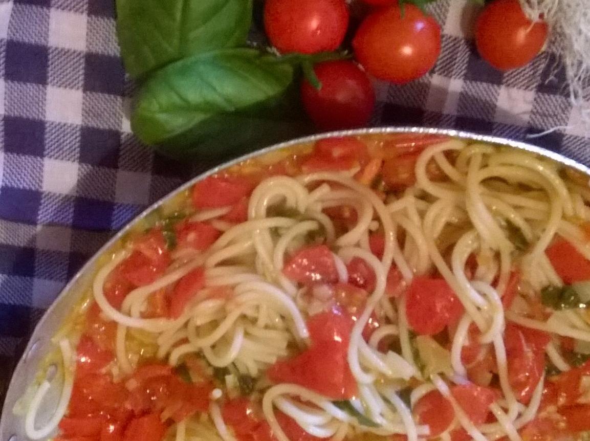 spaghetti al pomodoro fresco forza italia