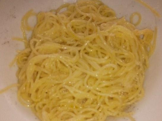 Spaghettini cacio e pepe