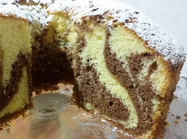 Zebra Chiffon Cake
