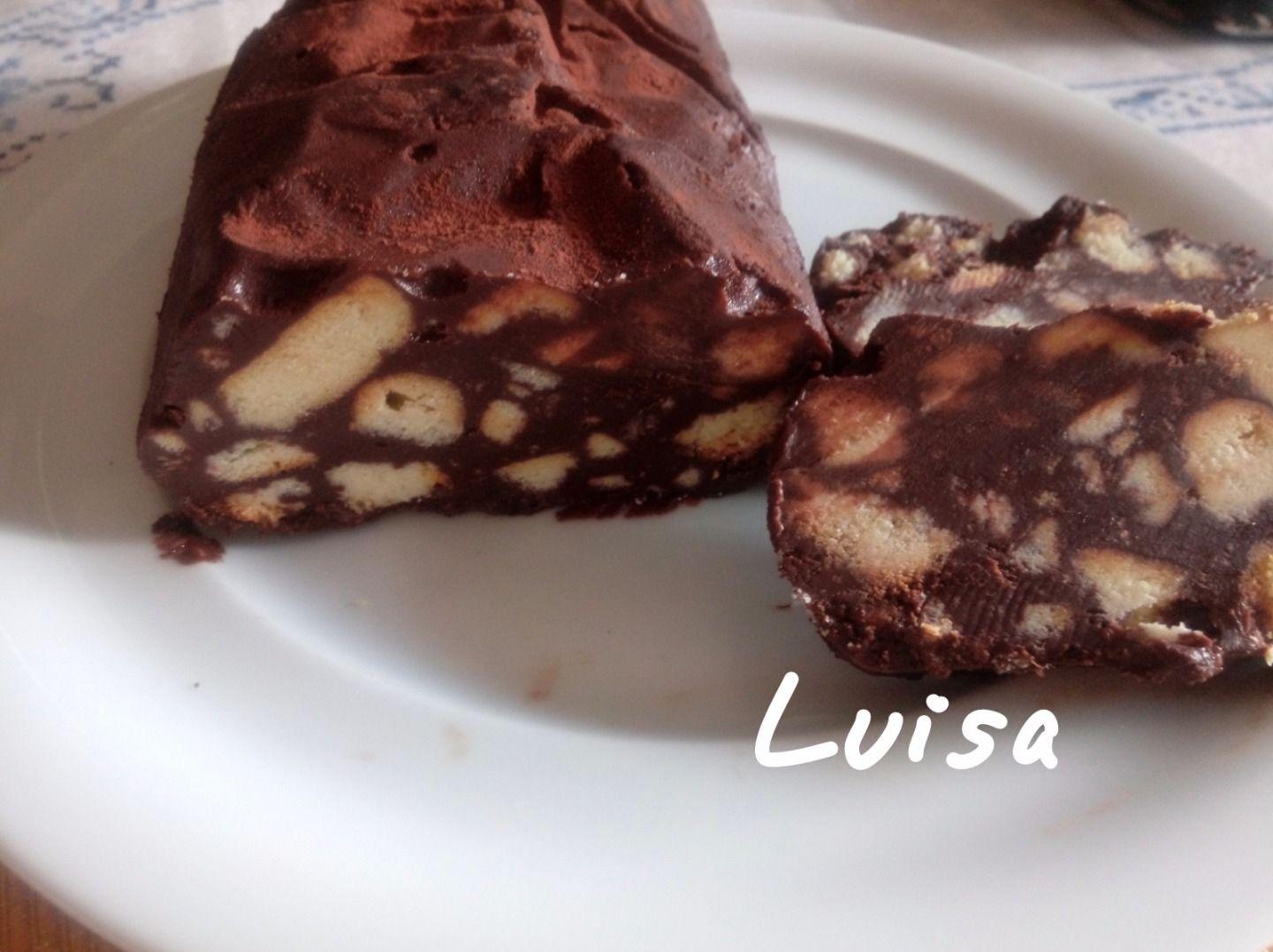 Salame di cioccolato (di SAL de Riso)