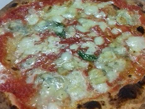 Pizza con Gorgonzola!