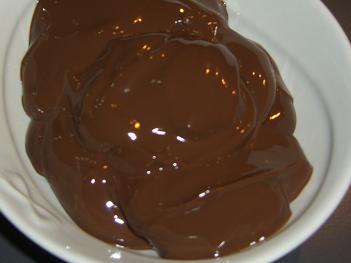 Crema pasticcera al cioccolato - metodo vulcanico