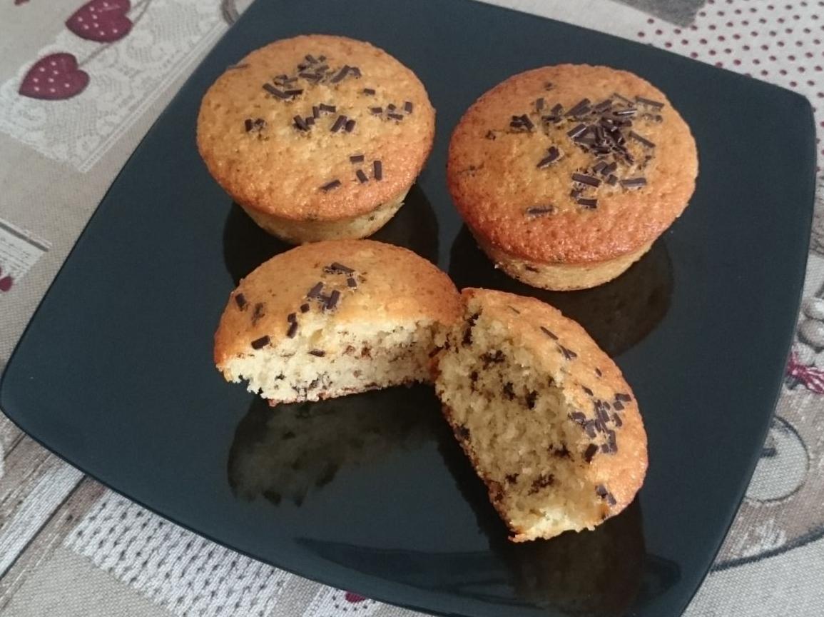 Muffin all'arancia e cioccolato