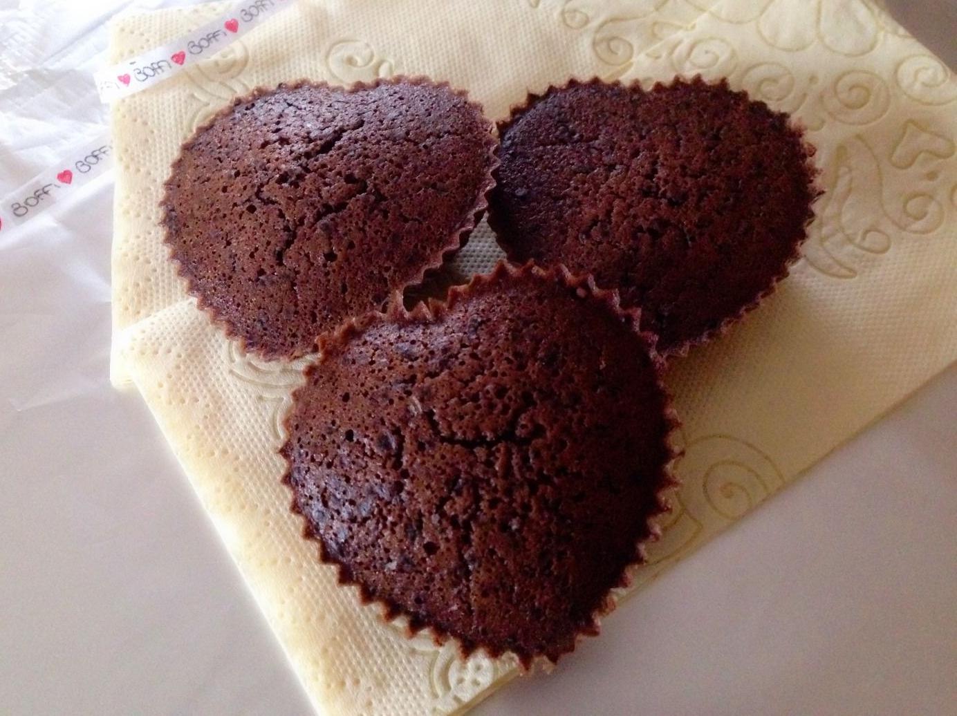 Muffin mandorla e cioccolato