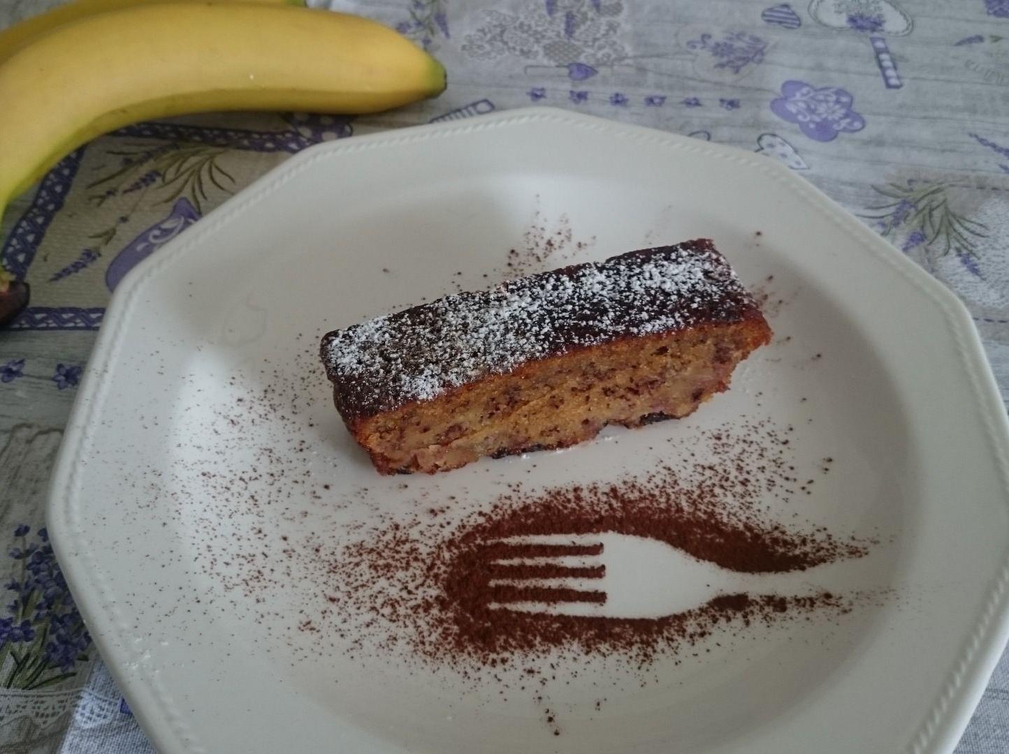 Torta di banane e cioccolato (ricetta della dolcina Topino14)