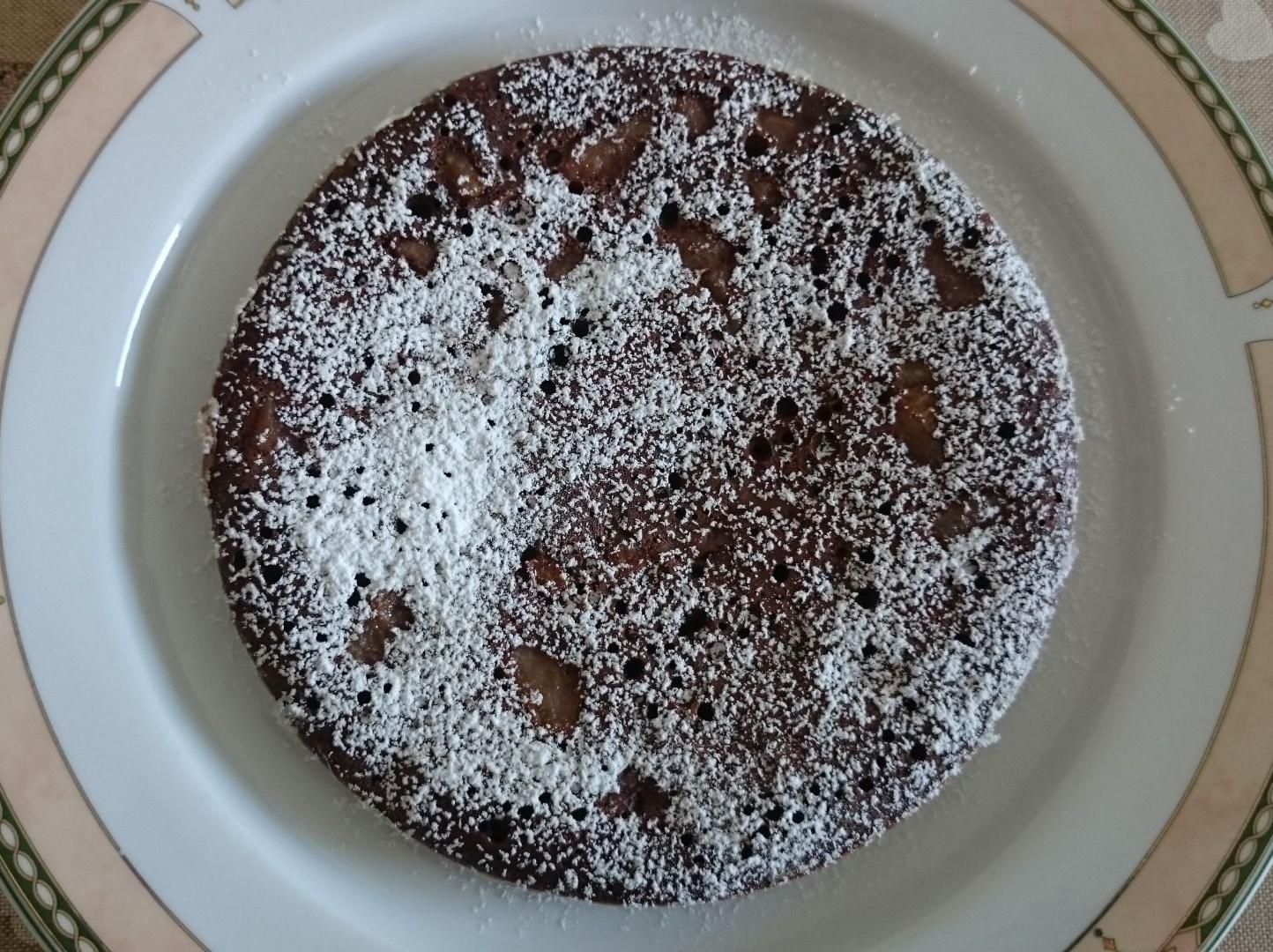 Torta pere e cioccolato in padella della dolcina Topino14