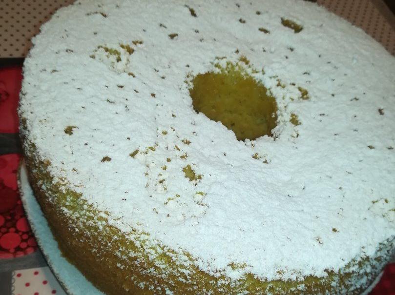Chiffon cake al Lime