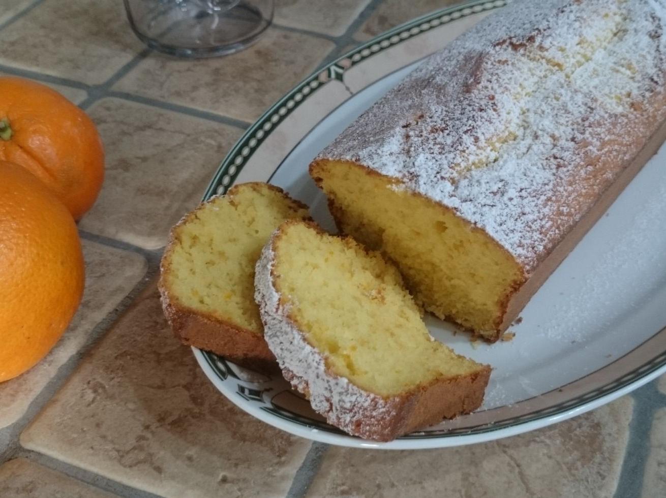 Pan d'arancio - plumcake soffice della dolcina Simpa82