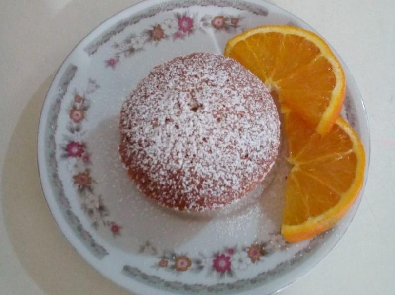 Mini cake all'arancia
