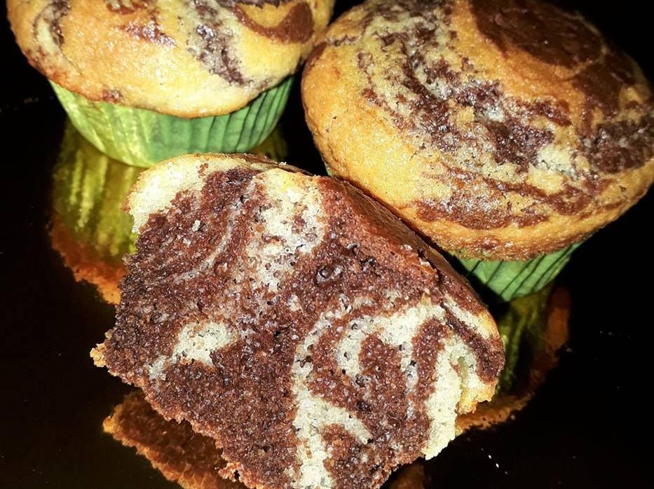 muffin bicolore