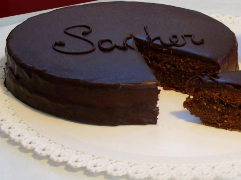 Torta Sacher senza glutine