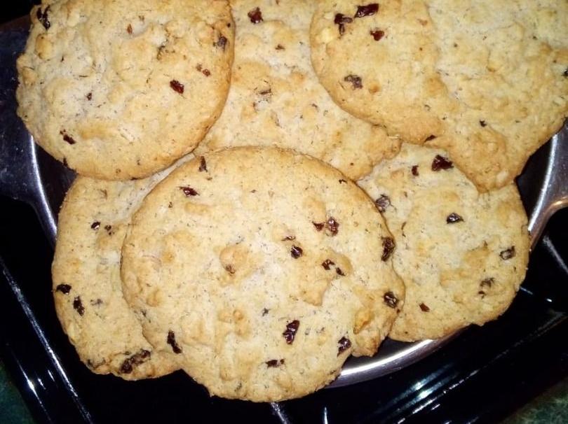 Biscotti cookies con cioccolato