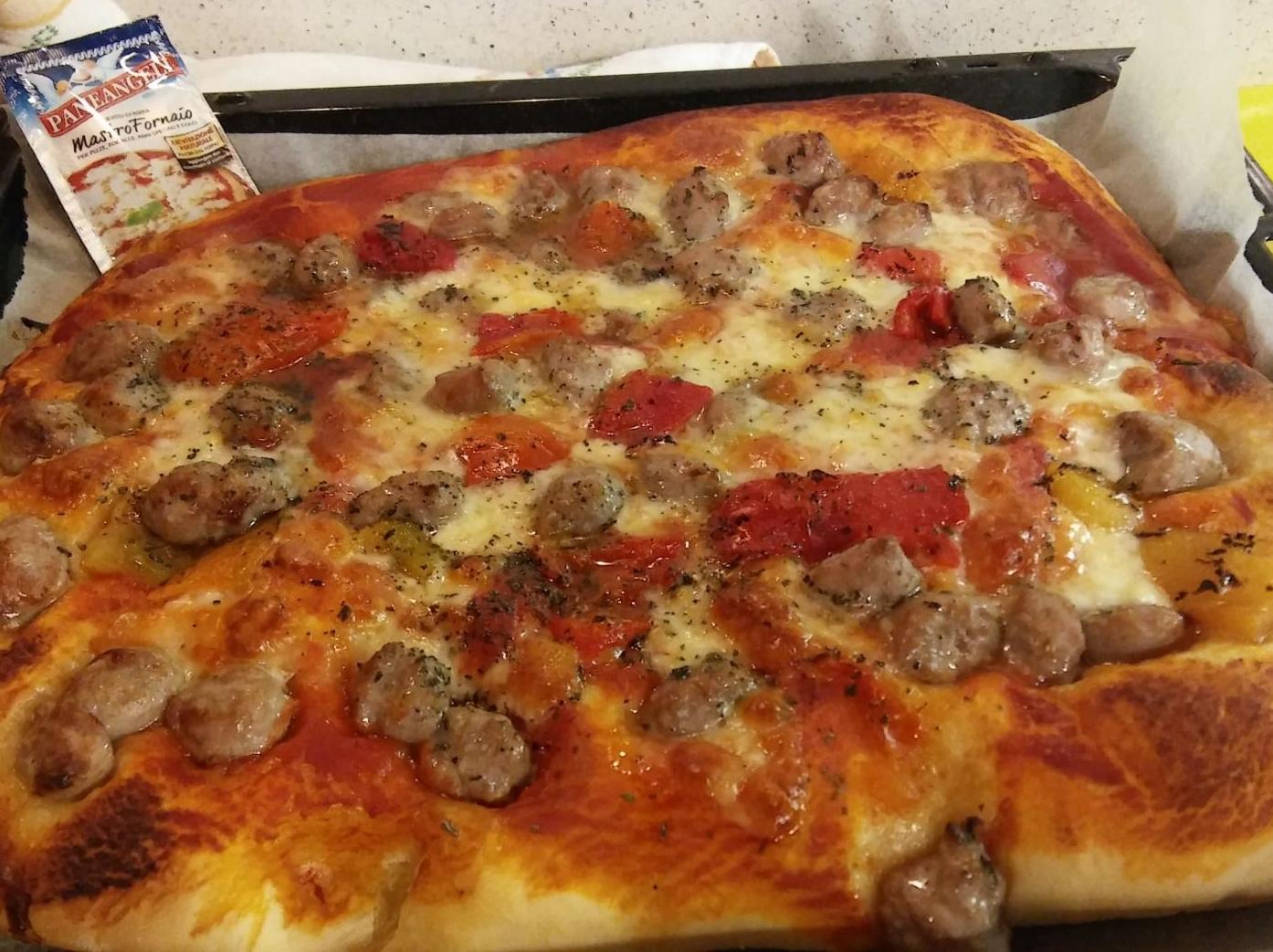 Ricetta Pizza Salsiccia E Peperoni Dolcidee