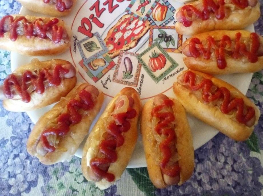 Panini hot dog