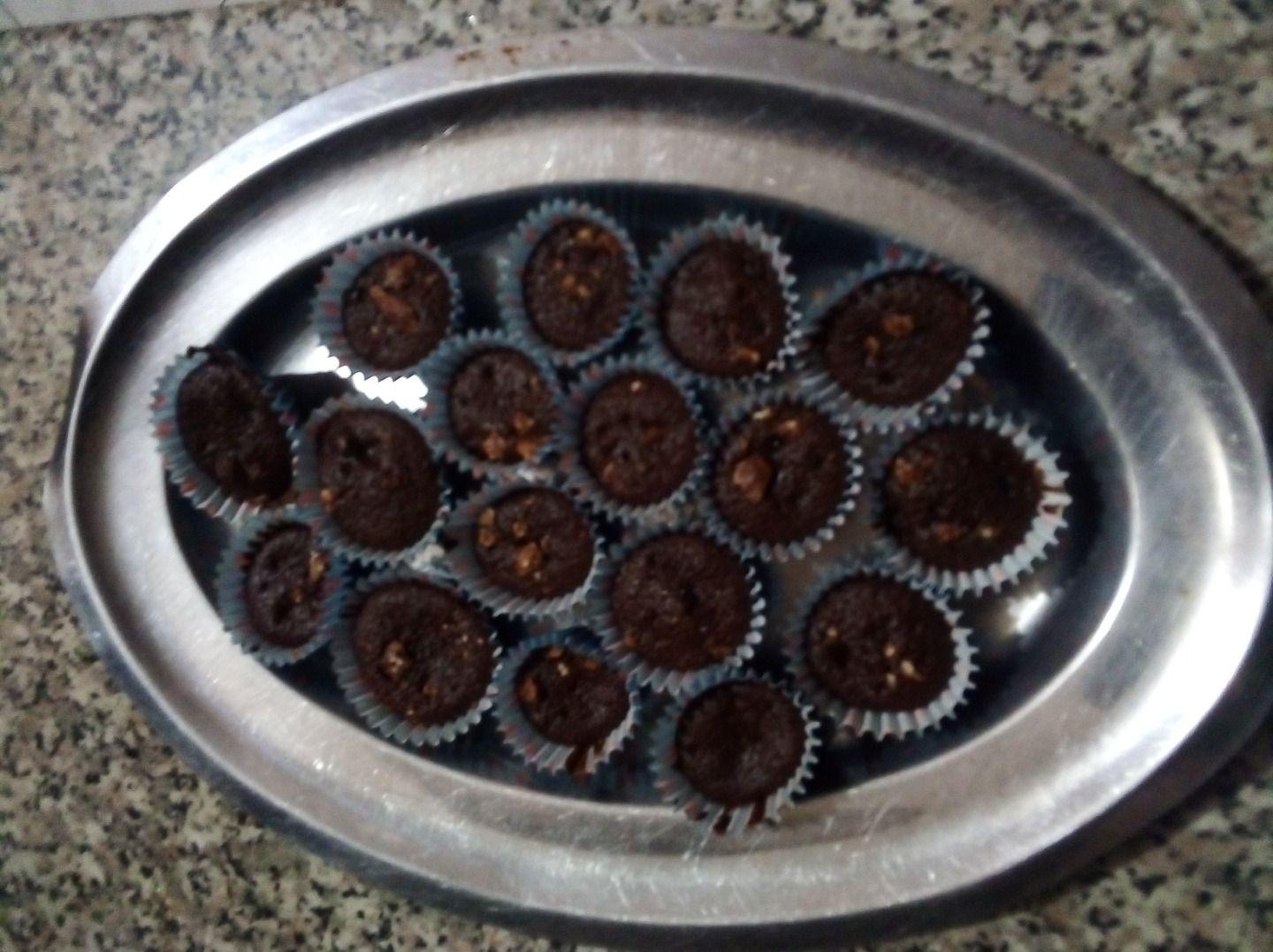 Mini muffin cacao e uvetta
