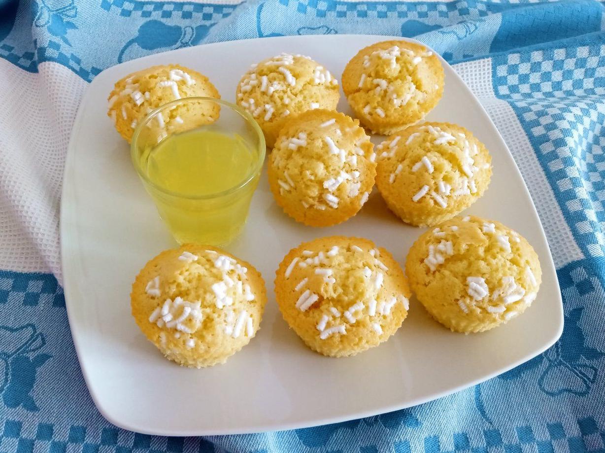 Muffin al limoncello (senza lattosio)