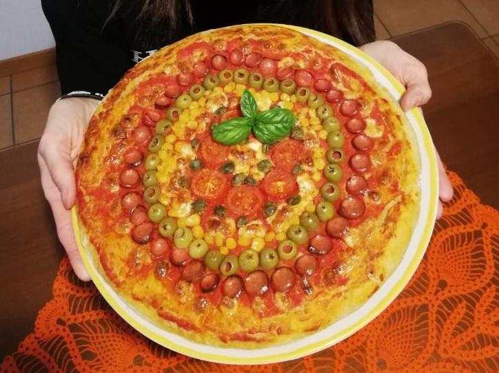 Pizza alta ARCOBALENO
