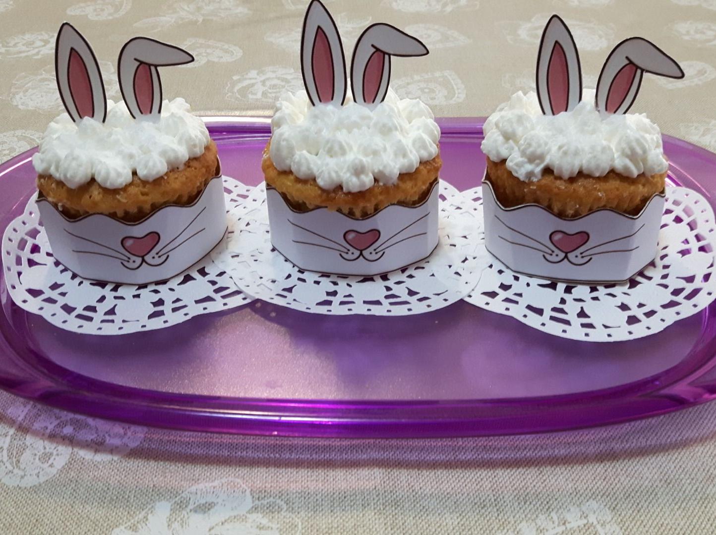 Cupcake coniglietti di Pasqua