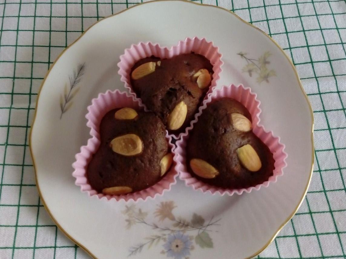 Muffin cioccolato&amp;mandorle