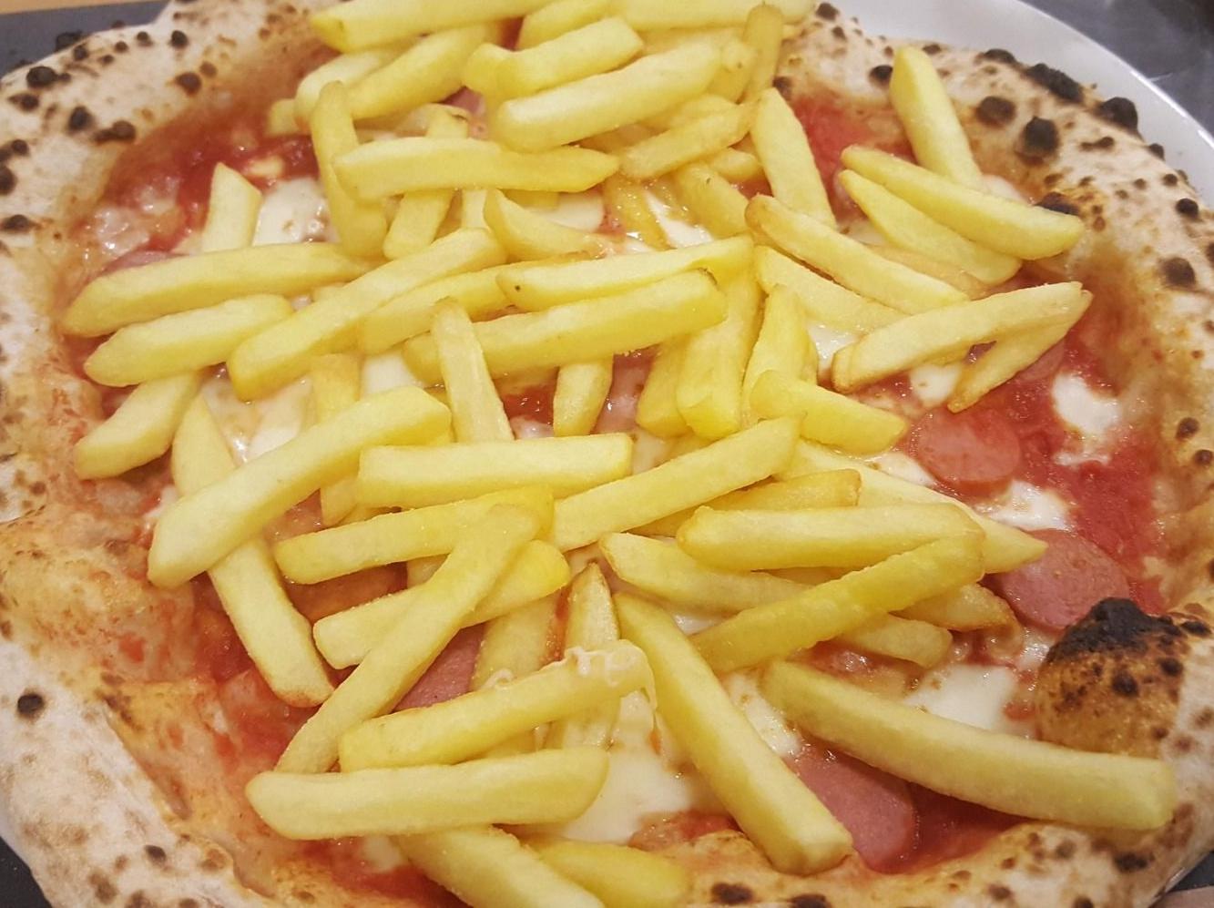 Ricetta Pizza Wurstel e Patatine Fritte | Dolcidee