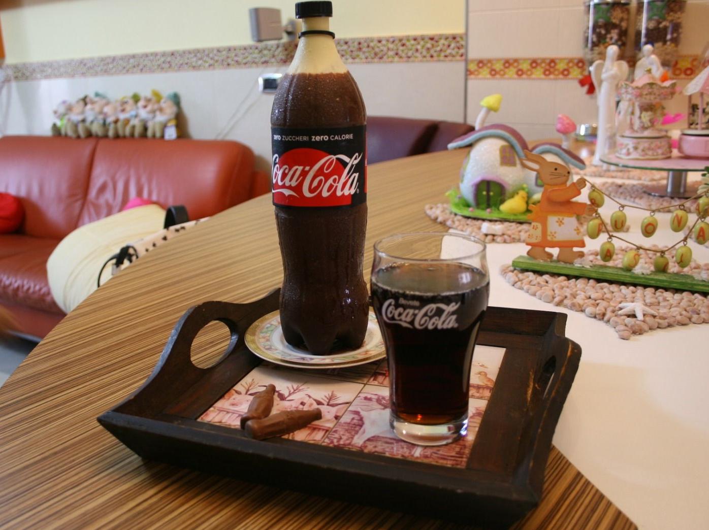 Bottiglia di Coca-Cola dolce