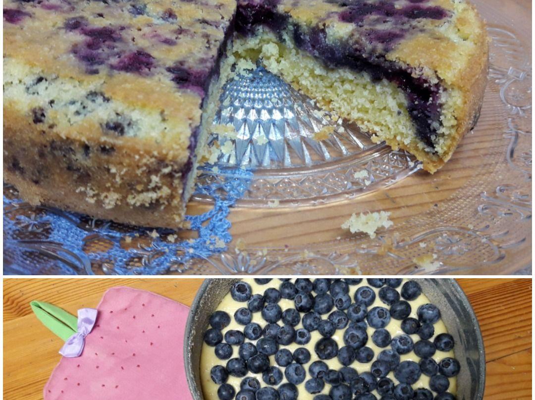 Bluberries cake