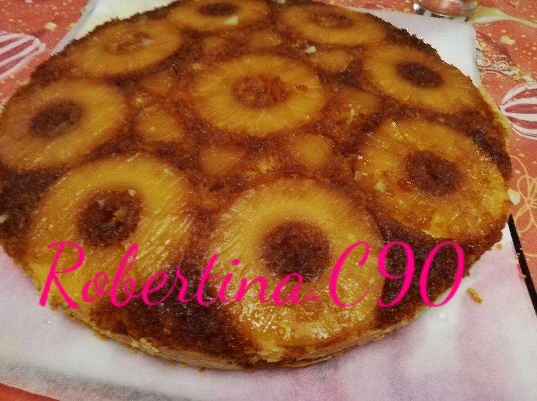 Torta ananas rovesciata senza glutine