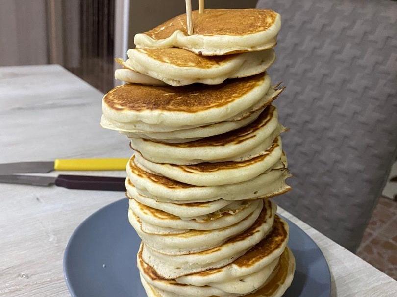 Torre di Pancake senza uova 😍