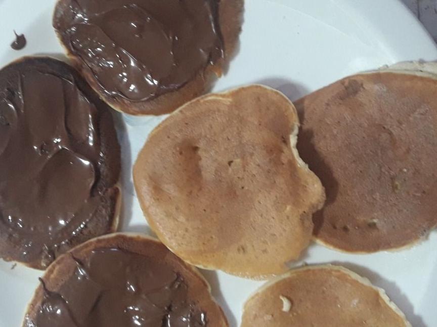 Pancakes con nutella