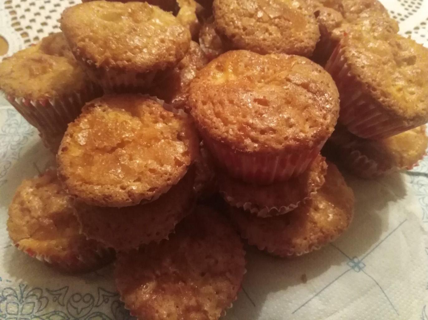 Muffin fragola e mele