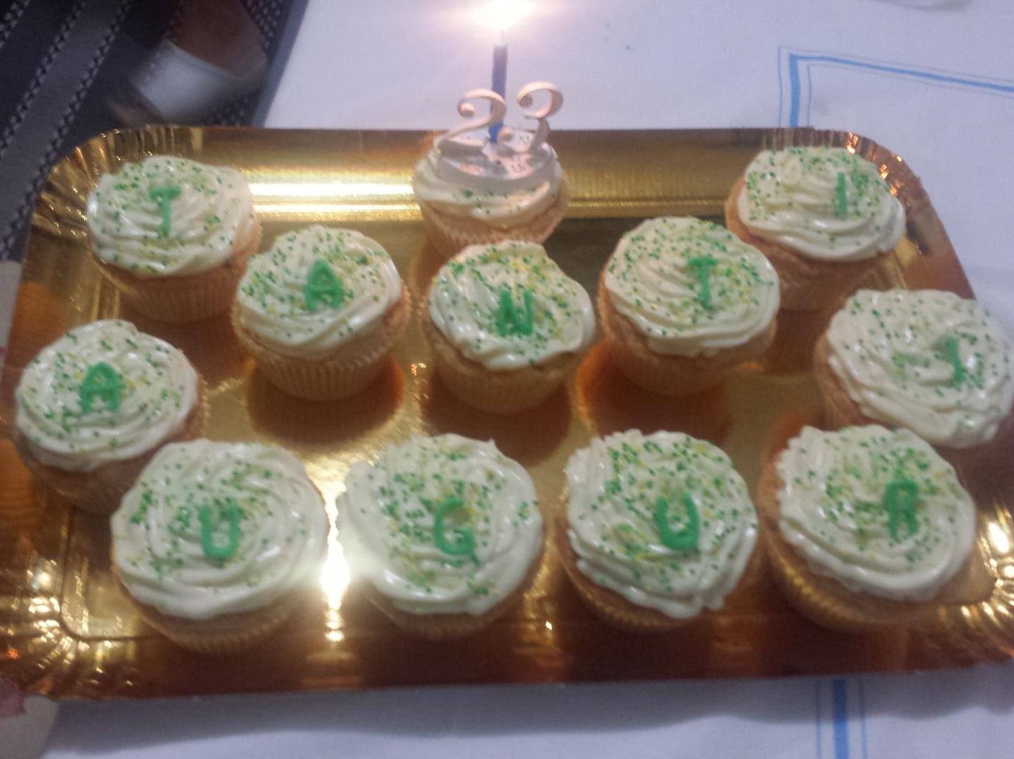 Cupcakes di compleanno