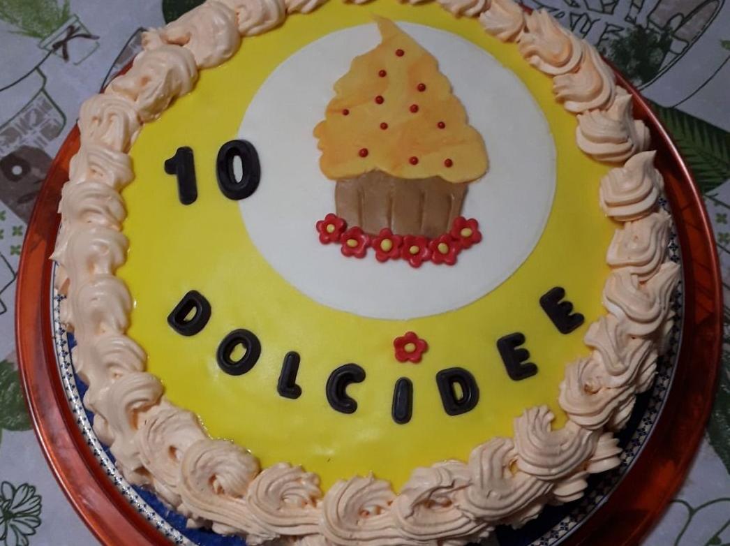 Torta dolcidee🎂[ SFIDA  CULINARIA]10 ANNI di dolcidee