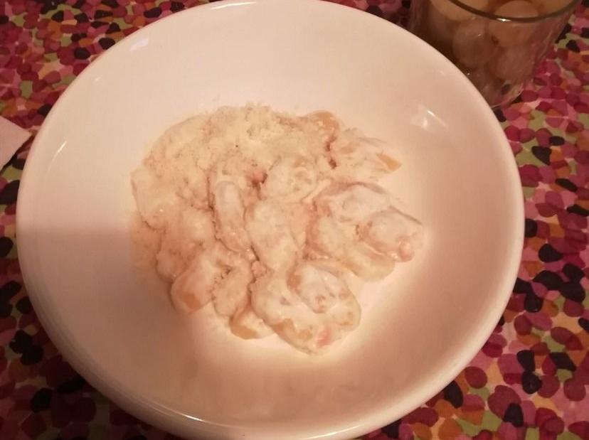 Gnocchi di patate con crema al mascarpone e gorgonzola