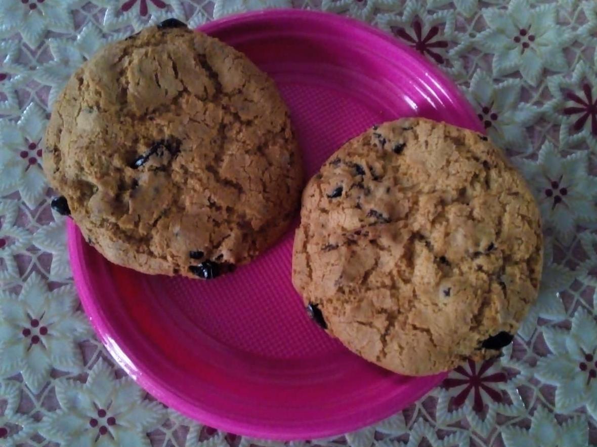 Cookies con frutti rossi