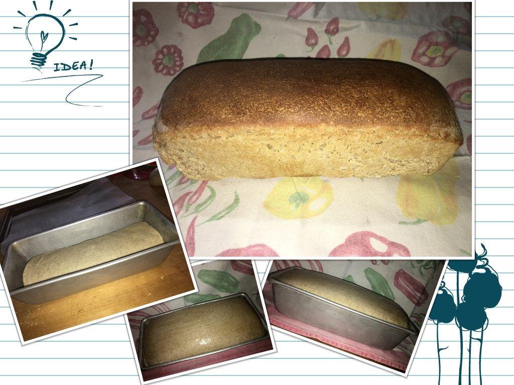 Pane in cassetta con farina integrale e esubero di pasta madre