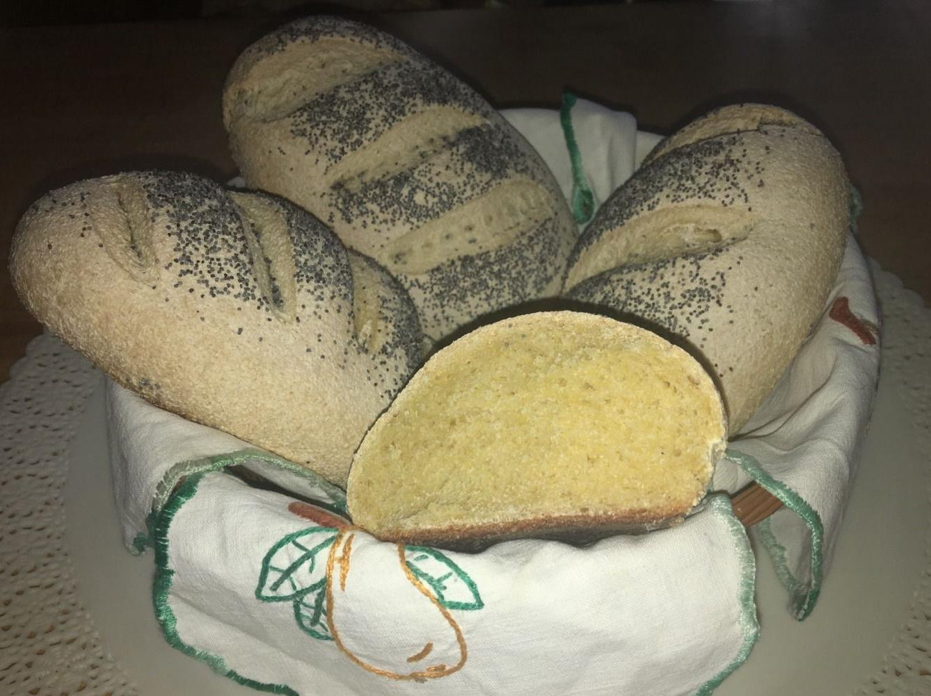 Pane al mais con pasta madre