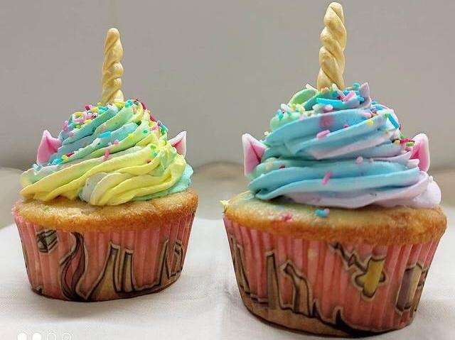 Cupcakes unicornosi