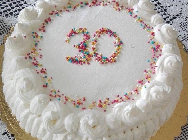 Torta 30° compleanno