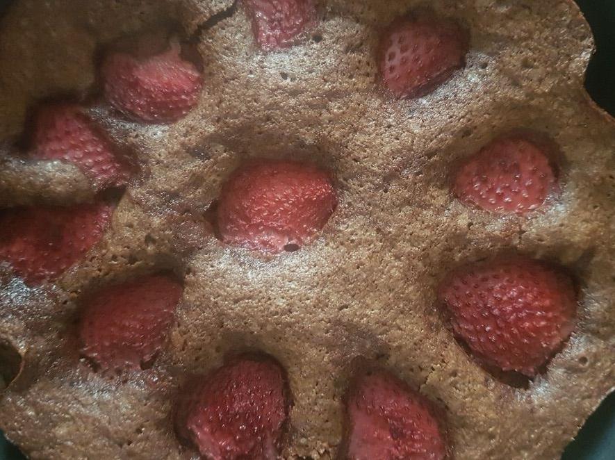 Brownies con fragole