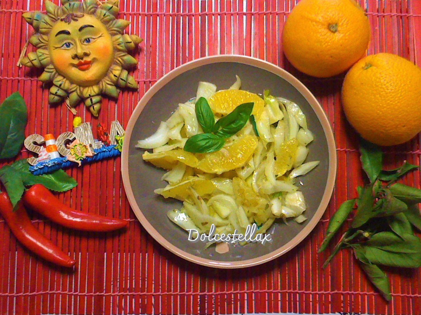 insalata di arance e finocchi alla siciliana